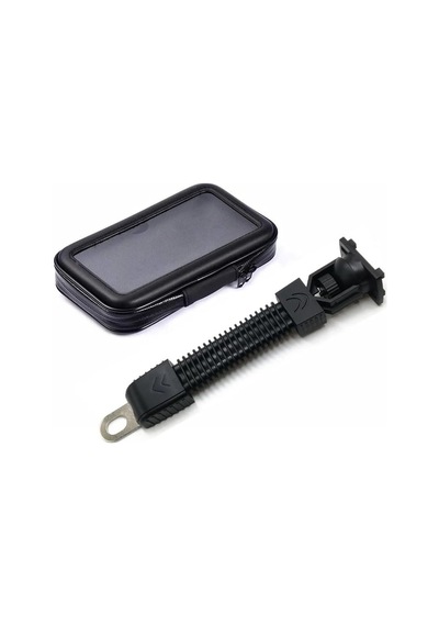 Motosiklet Telefon Tutucu Su Geçirmez 18 X 10 Cm Deri Fermuarlı 2 Mixed