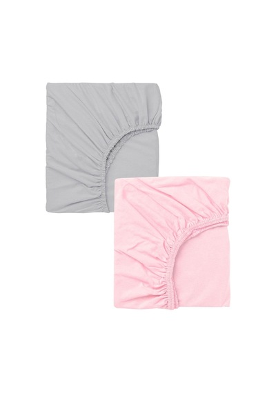 Cotenconcept 2 Adet Pamuklu Ve Lastikli 60 X 120 Cm Penye Bebek Çarşaf