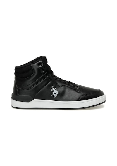 U.s. Polo Assn. Orıon Siyah Erkek High Sneaker Siyah Beyaz