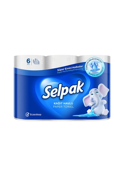 Selpak Havlu 6'lı - 7 Adet Tarı