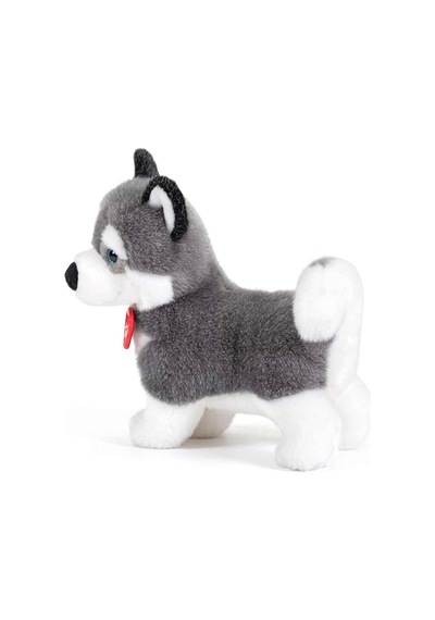Peluş Husky Marcus 20 Cm Gri