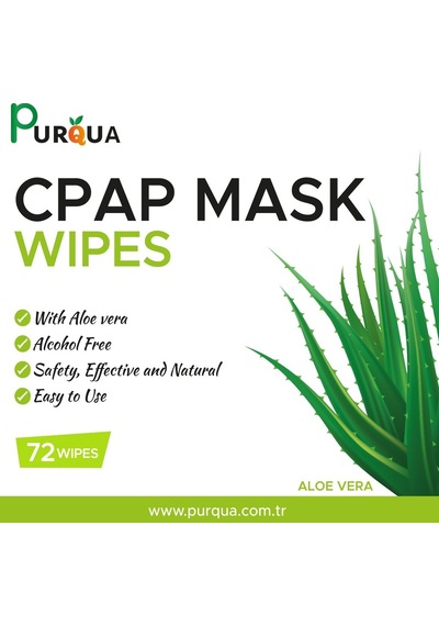 Purqua Cpap Maske Temizleme Mendili