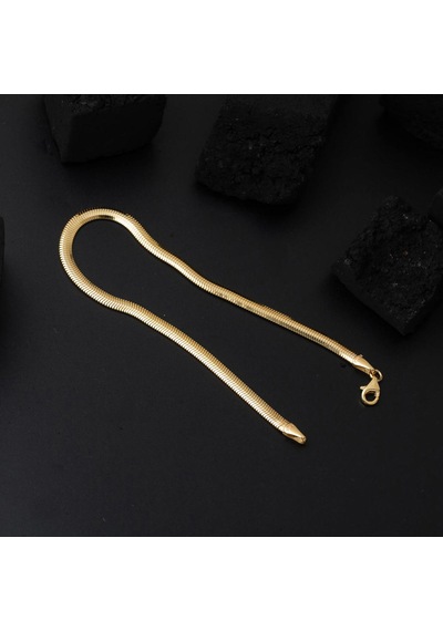 Bilezikci Balıksırtı İtalyan 14 Ayar Altın Bileklik 3 Mm. Enli Sarı Sarı Altın