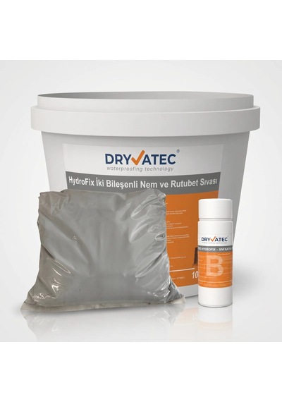 Dryvatec Hydrofix Rutubet Sıvası 10 Kg Duvar Nem Ve Rutubet Önleyici Sıva, Küf Çözümü