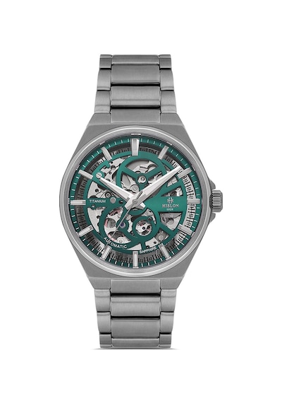 Hislon Automatic Sd157v-15ss Erkek Kol Saati Gri