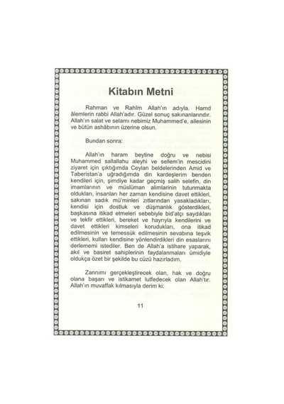 Hadis Ashabının Selefinin Akidesi / Ebu Osman Es-sabuni