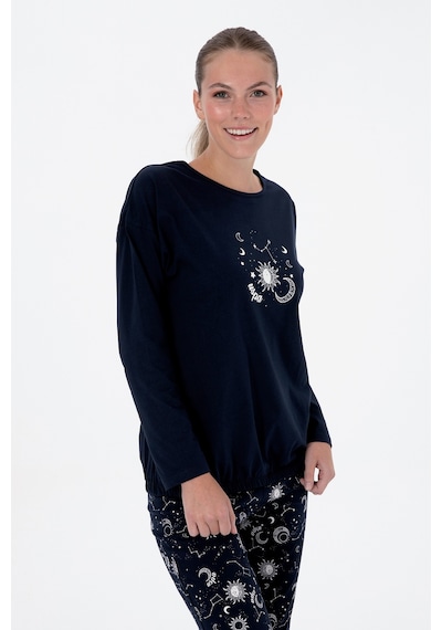 U.s. Polo Assn. Kadın Lacivert Pijama Takım 50318920-vr033 Lacivert