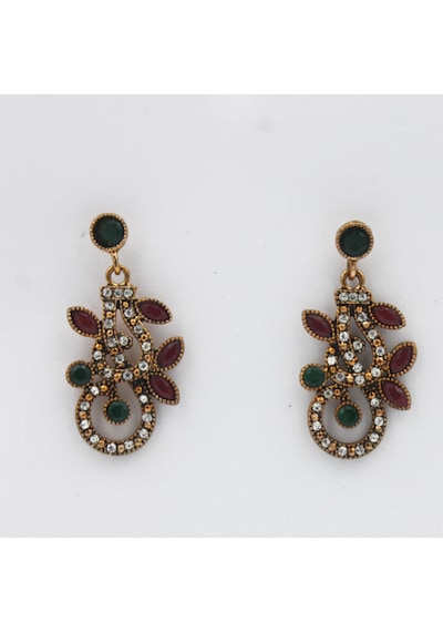Şapkadan Gold Vip Vintage Tasarım Küpe N11.29836 Altın