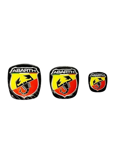 Punto Evo Abarth Logo Ön Arka Takım Diğer