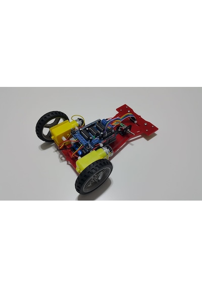 Meb Temel Çizgi İzleyen Robotu - Montajlı 6 Lı