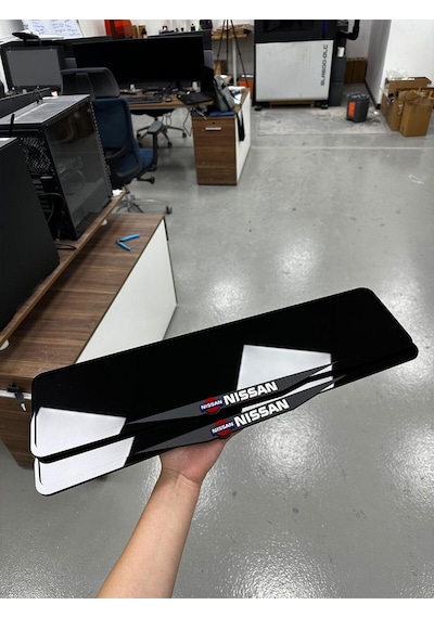 Nissan Yazılı Özel Full Pleksi Plakalık