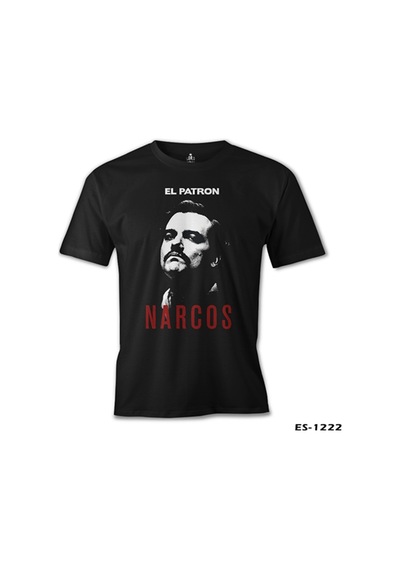 Narcos - El Patron Siyah Erkek Tshirt