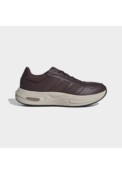 Adidas Kj4257 Cloudfoam Cuxxıon - Leather Erkek Günlük Spor Ayakkabısı Kahverengi