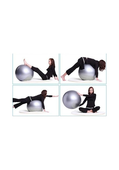 Yoga Pilates Aeorobik Jimnastik Topu 65 CM Mavi