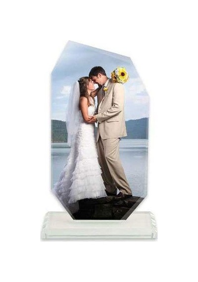Sublimasyon Beyaz Kristal Plaket 1008