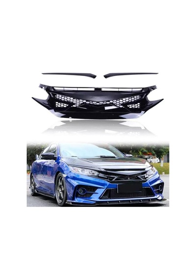 Honda Civic Ön Panjur Seti Fc5/Fk7 2015-2021