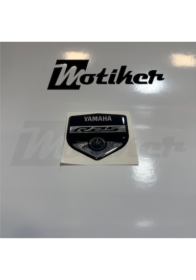 Yamaha Yzf-r25 Metal Damla Stıcker Etiket Modeli