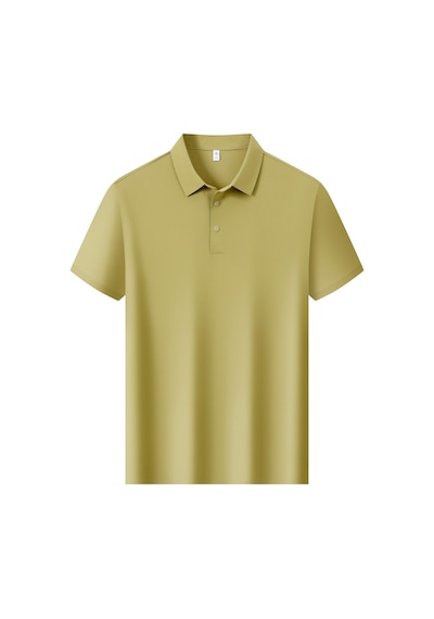 New Performance.arw86305.serintutan-antibakteriyel-yüksek Kalite.çıtçıtlı Polo T.shirt Sarı