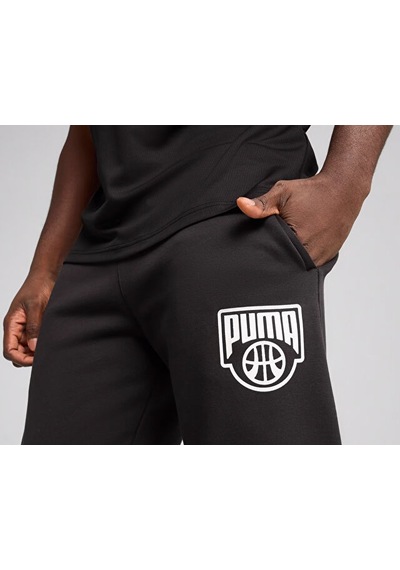 Puma Posterize Sweatpant Erkek Günlük Eşofman Altı 63030701 Siyah Siyah