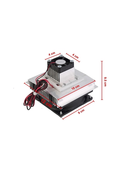 Termo Elektrik Peltier Hava Soğutucu Sistem Mini Klima Buzdolabı