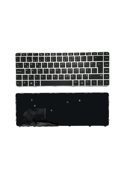 HP Uyumlu EliteBook 840 G3 G4 Notebook Klavyesi - Siyah - TR