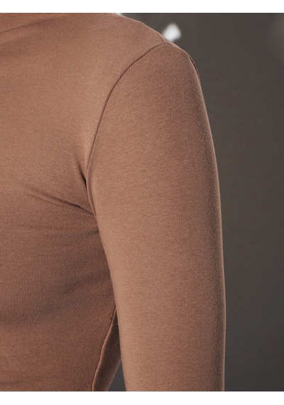 Dilvin 31433 Dik Yaka Top - Vizon