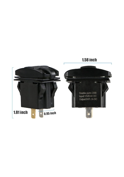 Marin Tip Çiftli Usb Switch Tekne Vs