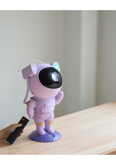 Astronot Bluetooth Hoparlör, Gökyüzü Projektör Gece Lambası