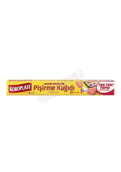 3 Adet Koroplast Hazır Kesilmiş Pişirme Kağıdı 16'lı