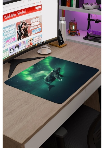 Orka Kaymaz Dikişli Kauçuk Oyuncu Mousepad V1 - 48x40 Xl Gaming Mouse Pad Fare Altlığı