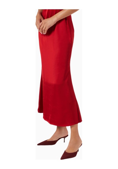 Schutz 63mm Topuklu Süet Point-toe Mules, Günlük Ve Gece Zarafeti Bordo