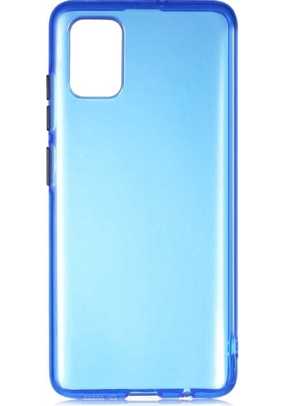 Galaxy A51 Kılıf Zore Bistro Kapak Mavi