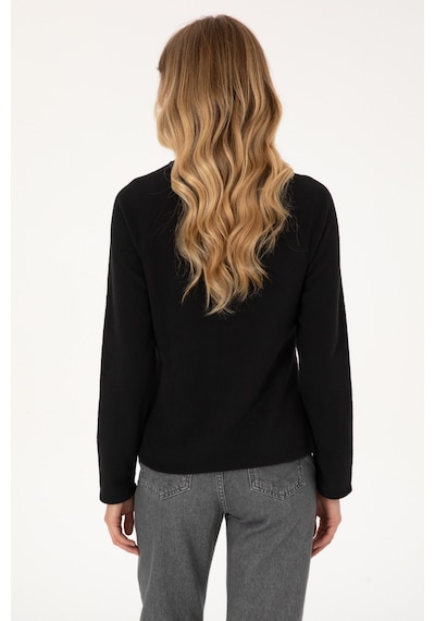 U.s. Polo Assn. Kadın Siyah Sweatshirt 50316714-vr046 Sıyah