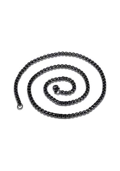 Chavin 60 Cm. Uzun Siyah 3 Mm. Erkek Çelik Zincir Dt37 (478258188)