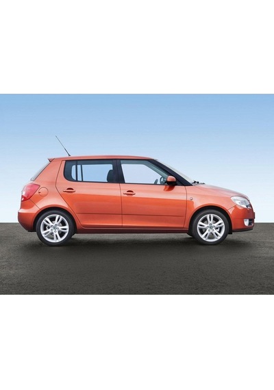 Skoda Fabia 2 2007-14 Orta Kol Dayama Kolçak Kapağı Gri 6R0867173