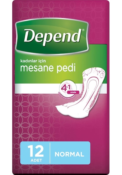 Depend Mesane Pedi Kadın Normal 108 Adet