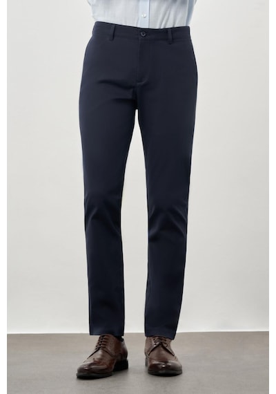 İmza Koyu Lacivert Kendinden Desenli Bez Ayağı Pamuklu Yan Cep Slim Fit Casual Pantolon 1003245168 Koyu Lacivert İmza Koyu Lacivert Kendinden Desenli Bez Ayağı Pamuklu Yan Cep Slim Fit Casual Pantolon 1003245168 Koyu Lacivert