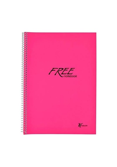 A4 80 Yp. Çizgili Pp Kapak Spiralli Free Defter 103 Ivory