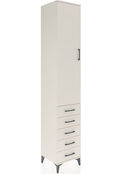 Hyperion Dolap 2 Raflı 5 Çekmeceli Tek Askılı 44x44x243 Aytaş... Aytaşı