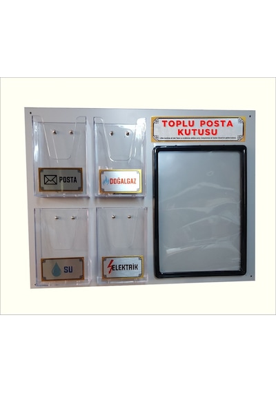 D-014 Maben Apartman-Site Toplu Fatura Kutusu (A4)