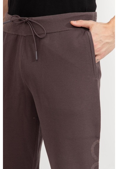 Calvin Klein Pw - Sweater Pant, Ba4 Erkek Kahverengi Eşofman Altı
