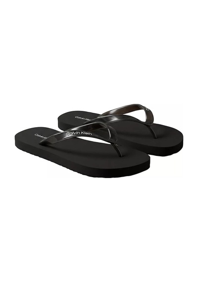 Calvin Klein Kadın Metallic Terlik-15533 Siyah Calvin Klein Kadın Metallic Terlik-15533 Siyah