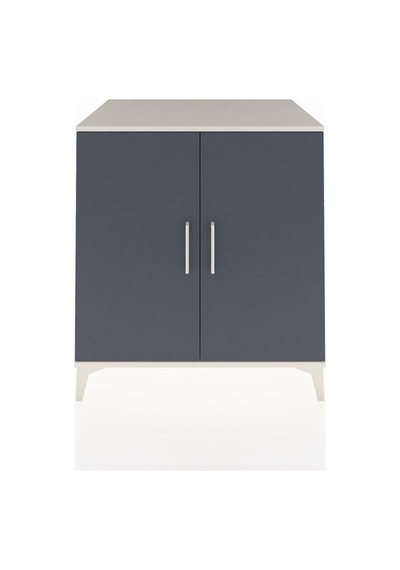 Kronos Şifonyer 2 Kapaklı 88x59x96 Aytaşı-antrasit Aytaşı