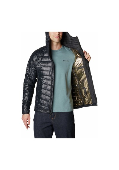 Columbia Platinum Peak Hooded Erkek Mont Siyah