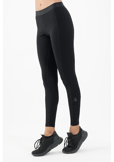 Maraton Active Slimfit Kadın Fitness Siyah Tayt 22259-siyah