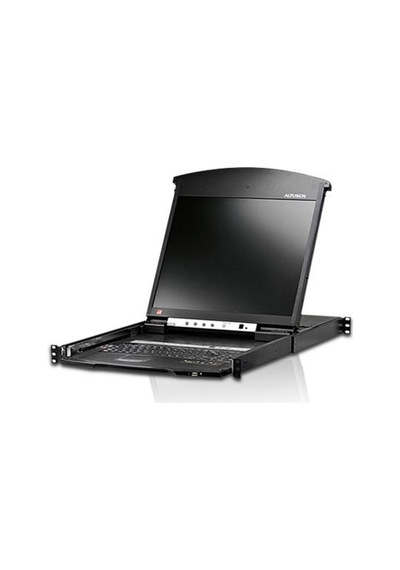 Aten Cl6700Mw 8 Port Cat 5 17.3 İnch Dual Raıl Usb 2.0 Kvm Switch