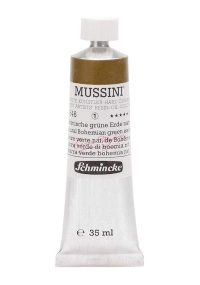 Mussini 35Ml Yağlı Boya Seri:1 No:646 Naturel Bohemian Green Eart