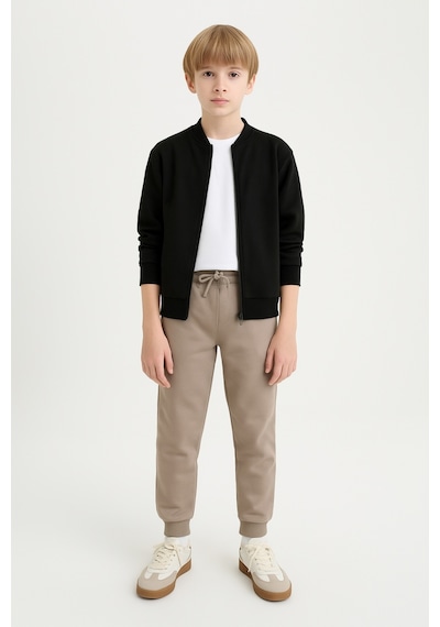 Ahengim Erkek Çocuk Basic Jogger Paça Okul Eşofman Altı Ak-2350 Bej