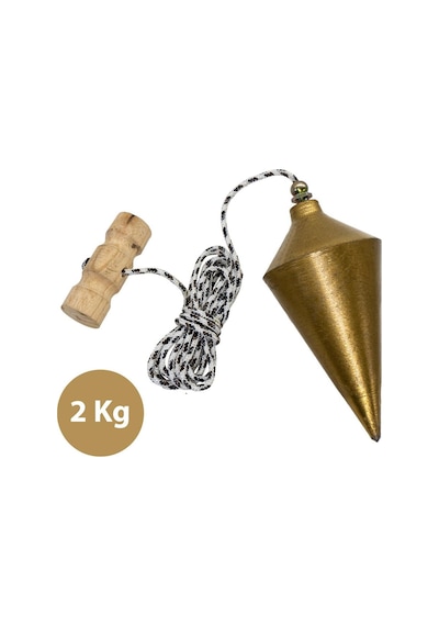 6382 Döküm İpli Şakül 2000 Gr - Sarı