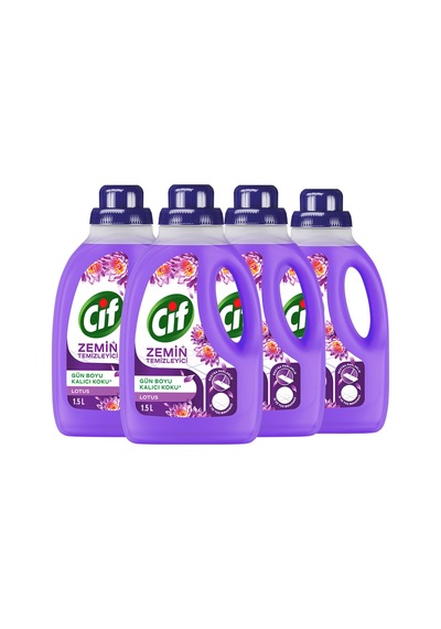 Zemin Temizleyici Lotus 1500 Ml X4 Diğer